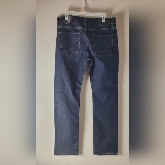 Blue Notes Men's Jeans Size 32x34 Straight Leg Blue Denim Dylan - Picture 5 of 9